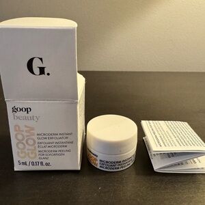 Goop Goopglow Microderm Instant Glow Exfoliator 5 ml .17 oz Travel Size NIB